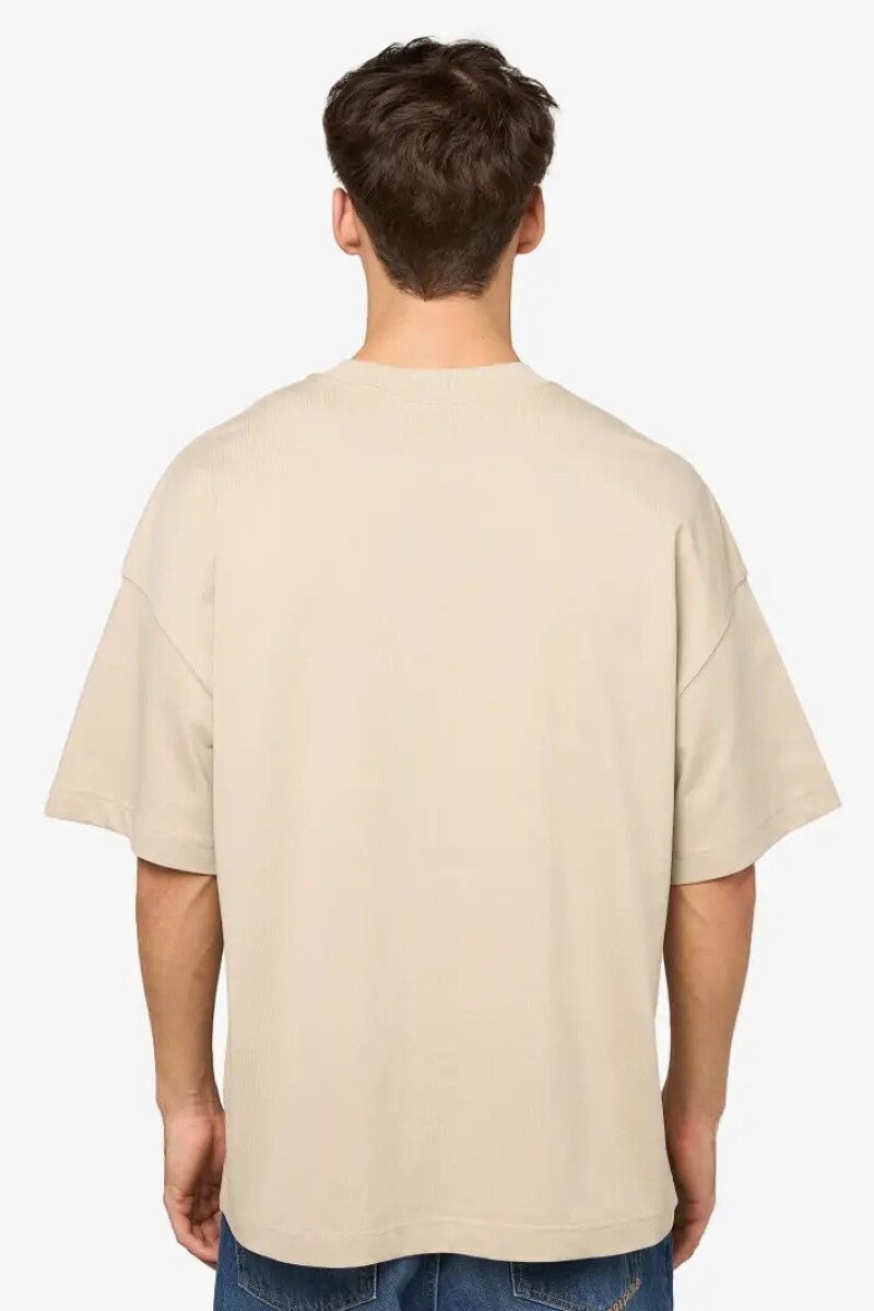 S/S Signature Script T-Shirt Crema