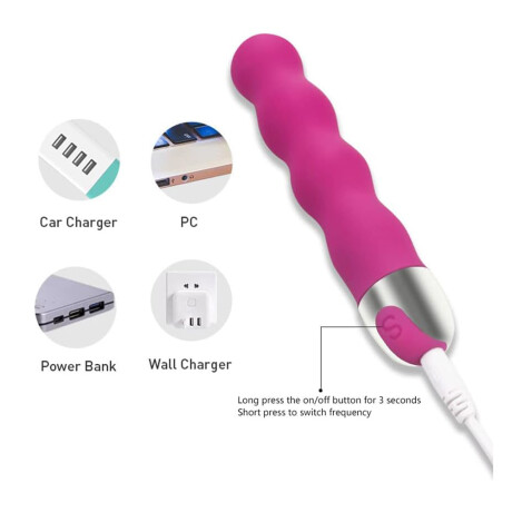 Mini Vibrador Balita Estimulador Recargable Rosado 2