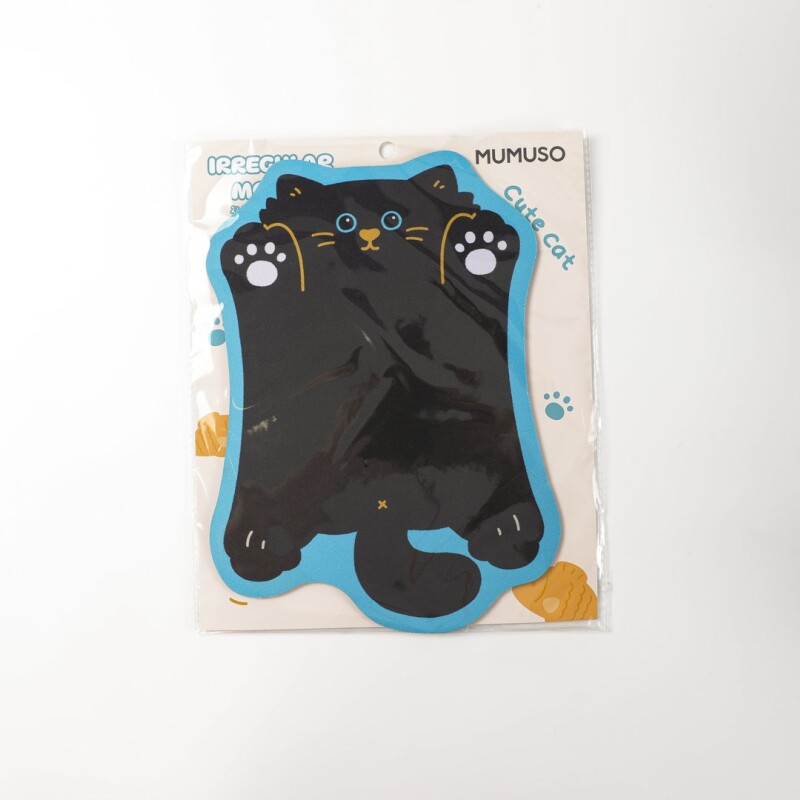 MOUSE PAD GATITO ADORABLE CON DISEÑO ERGONÓMICO ANTIDESLIZANTE – NEGRO MOUSE PAD GATITO ADORABLE CON DISEÑO ERGONÓMICO ANTIDESLIZANTE – NEGRO