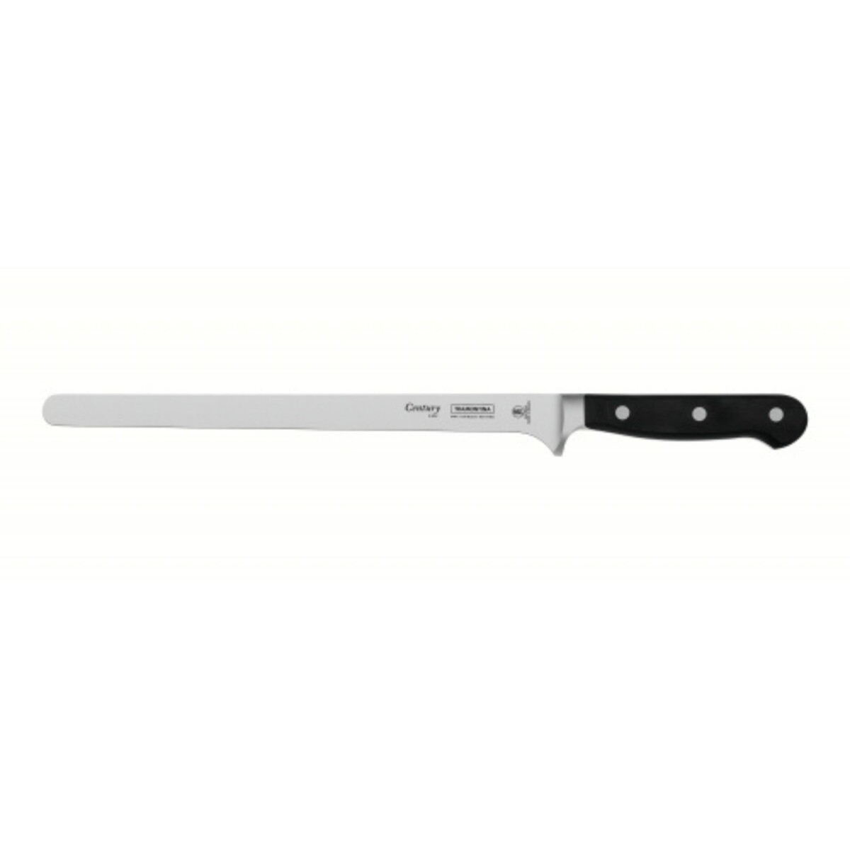 Cuchillo para Fiambres 10" Acero Inoxidable Mango Negro | Tramontina 24013/110 