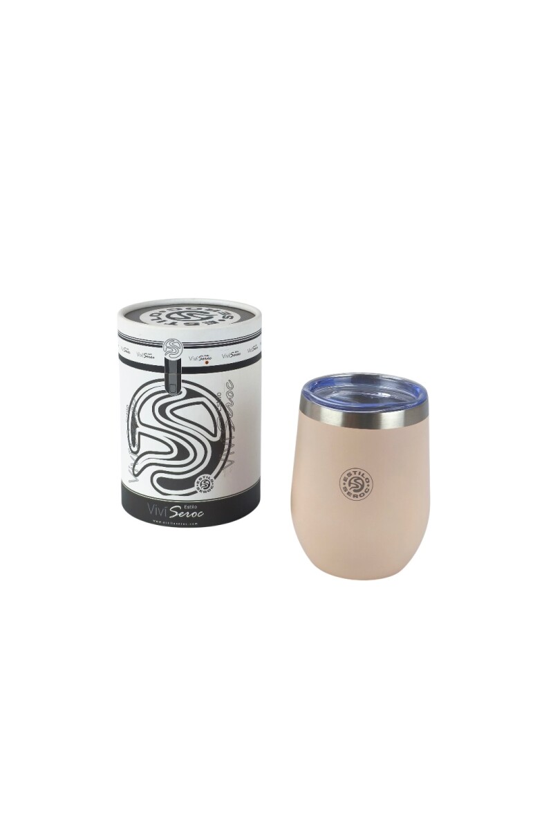 Mate Acero Color 350 ml Coral
