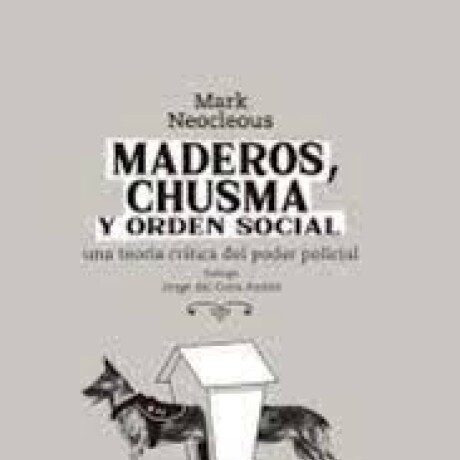 MADEROS CHUSMA Y ORDEN SOCIAL MADEROS CHUSMA Y ORDEN SOCIAL