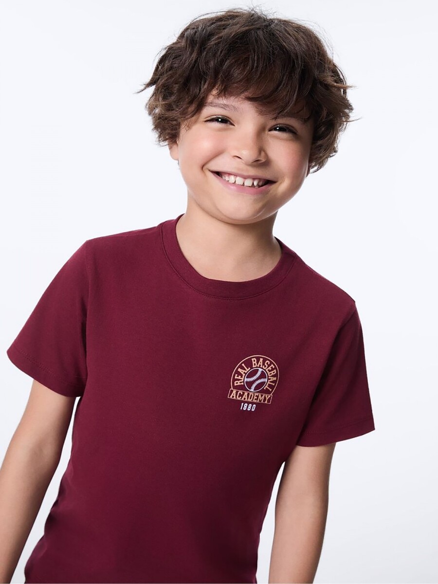 CAMISETA INFANTIL CON ESTAMPA 