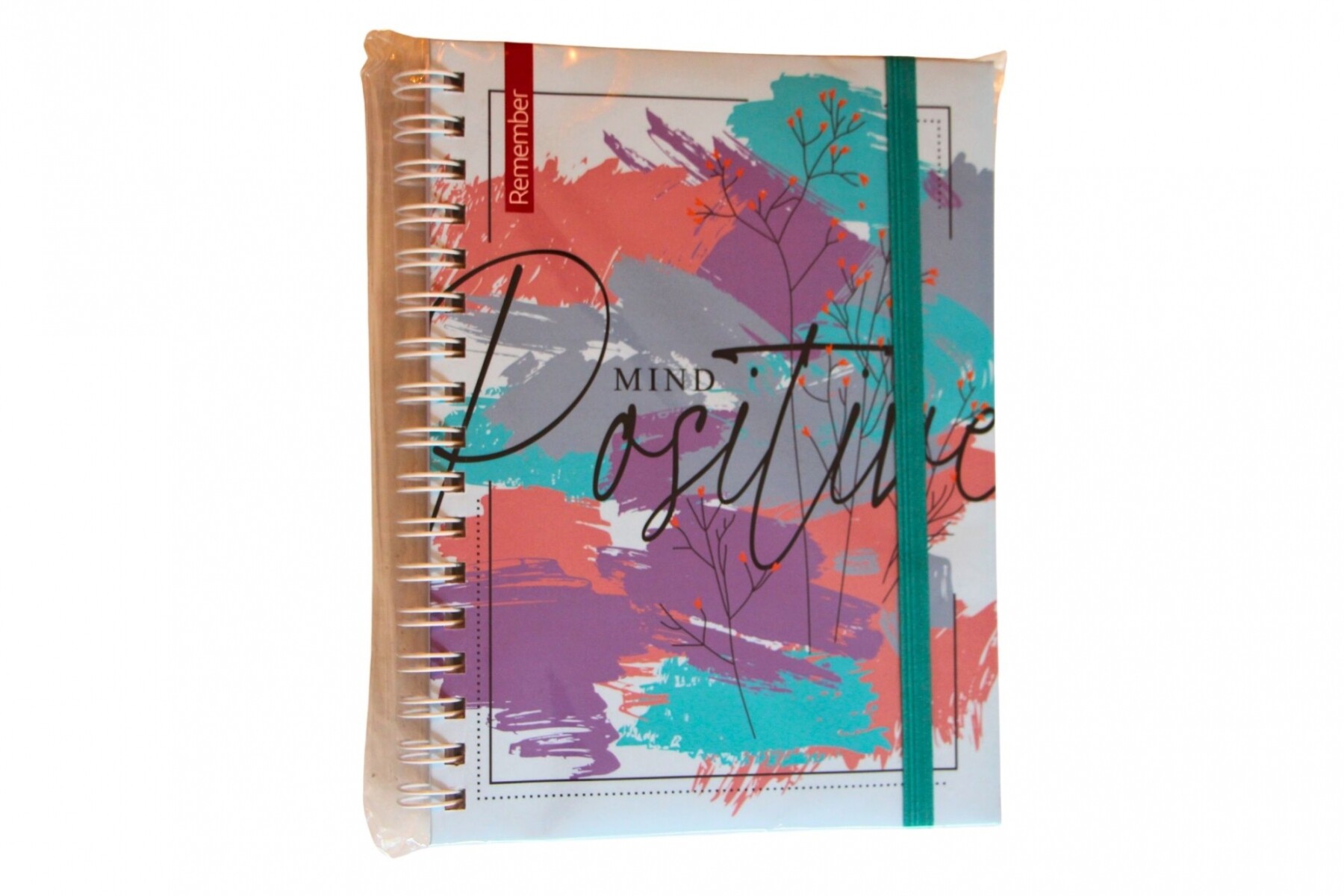CUADERNO REMEMBER PRINT 17X23 - TAPA MIND POSITIVE 