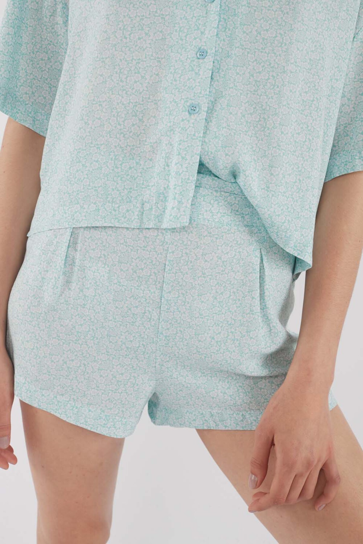 Camisa Penelope Turquesa