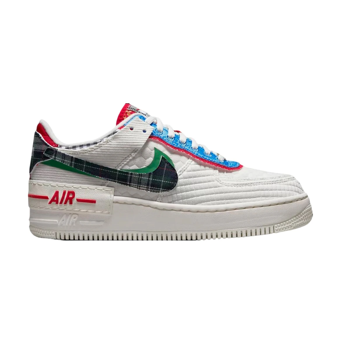NIKE AIR FORCE 1 SHADOW - White 