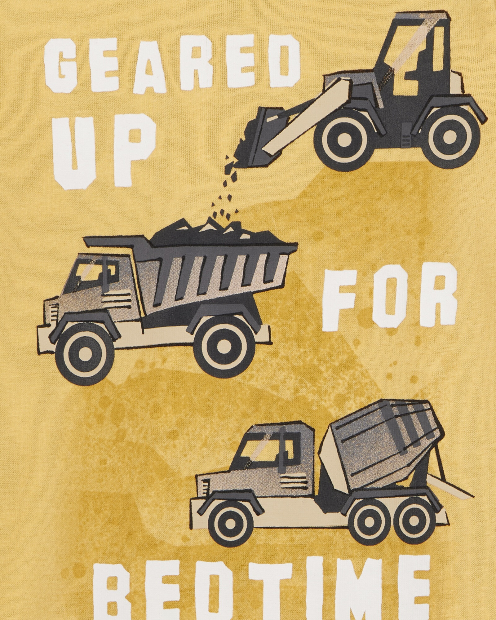 Pijama cuatro piezas de algodón, dos bermudas y dos remeras, diseño constructor Pijama cuatro piezas de algodón, dos bermudas y dos remeras, diseño constructor