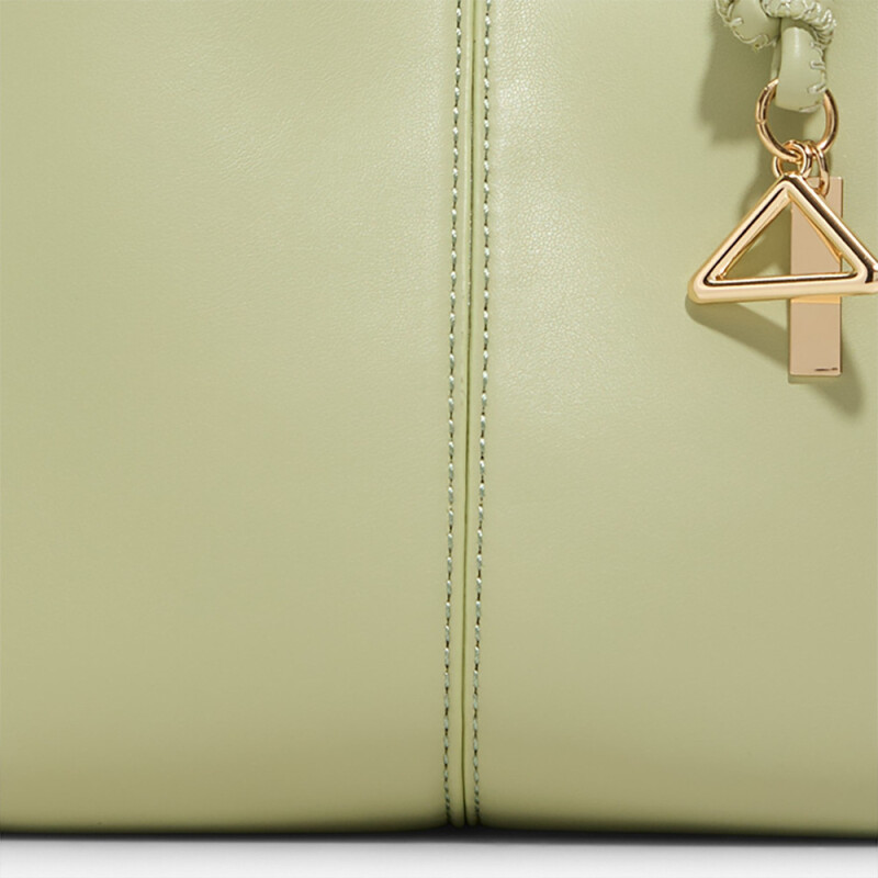 EVIELILY BLACK OVERFLOW SYNTHETIC LIGHT GREEN