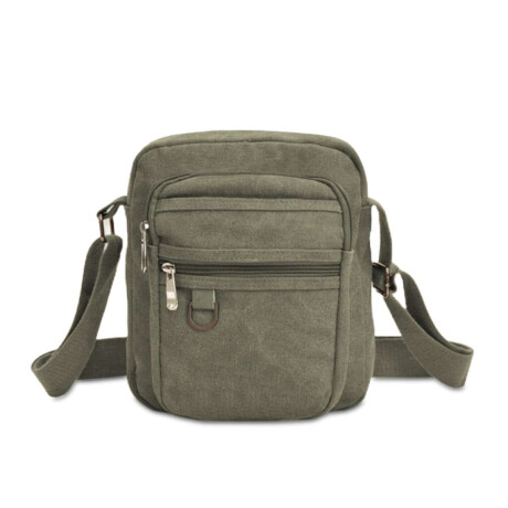 Morral Canvas Elbrús Verde Militar