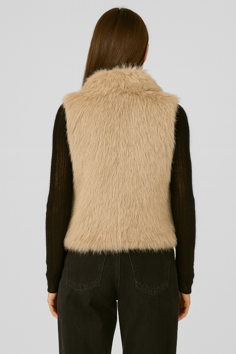 Chaleco Pop Beige Claro