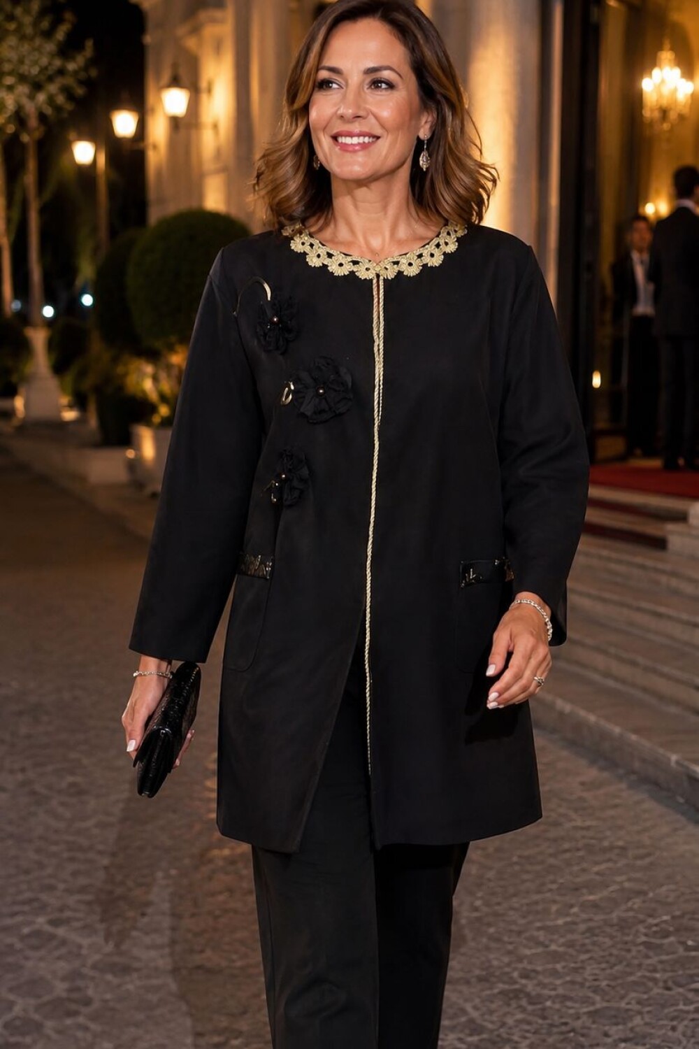 CHAQUETA BETTY Negro