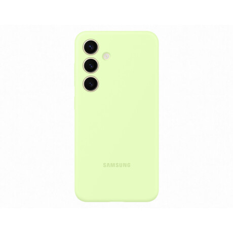 Silicone Cover Galaxy S24 Light Green