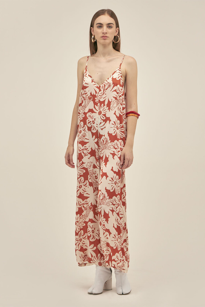 NAT JUMPSUIT Jungle Clay