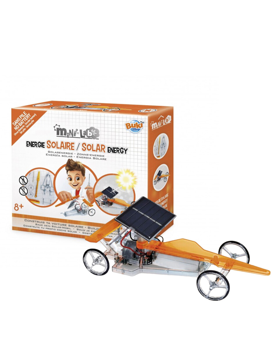 Kit para Armar Auto Solar Buki Mini Lab Solar Energy 