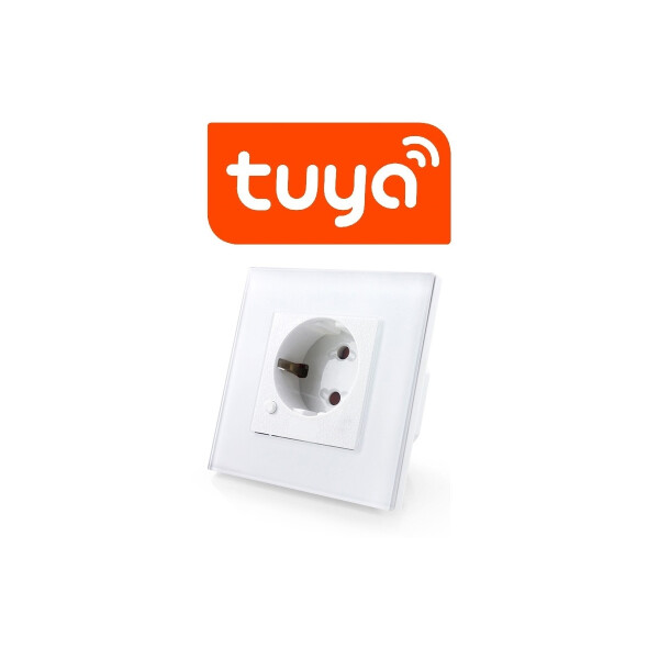 Enchufe Shuko De Toma Corriente Wi-fi Tuya Smart Pared TUYA SMART ENCHUFE SHUKO WIFI SMP PS 16