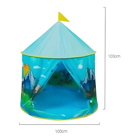 Carpa casita infantil explorador 105x100cm Carpa casita infantil explorador 105x100cm