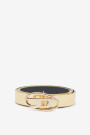 CINTURON D LOGO B-1DR Oro