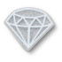 Jibbitz Purple Diamonds Multicolor
