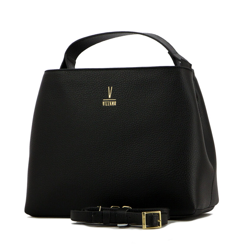 Cartera Formal Mujer Vizzano Con Correa Regulable Negro