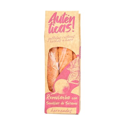 Galletas De Remolacha Y Sésamo Autenticas Gall Autenticas Remo Y Sesamo