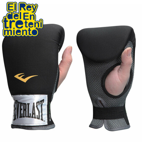 Guantillas Everlast Profesionales P/ Boxeo Guantes Negro