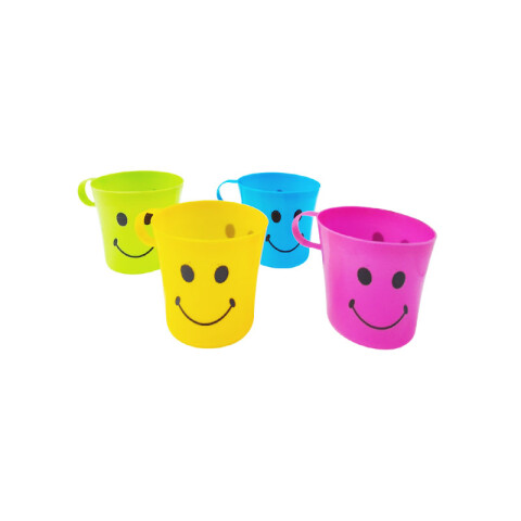 OUTLET Vasos smile plásticos 4 unidades Outlet Vasos Smile Plásticos 4 Unidades