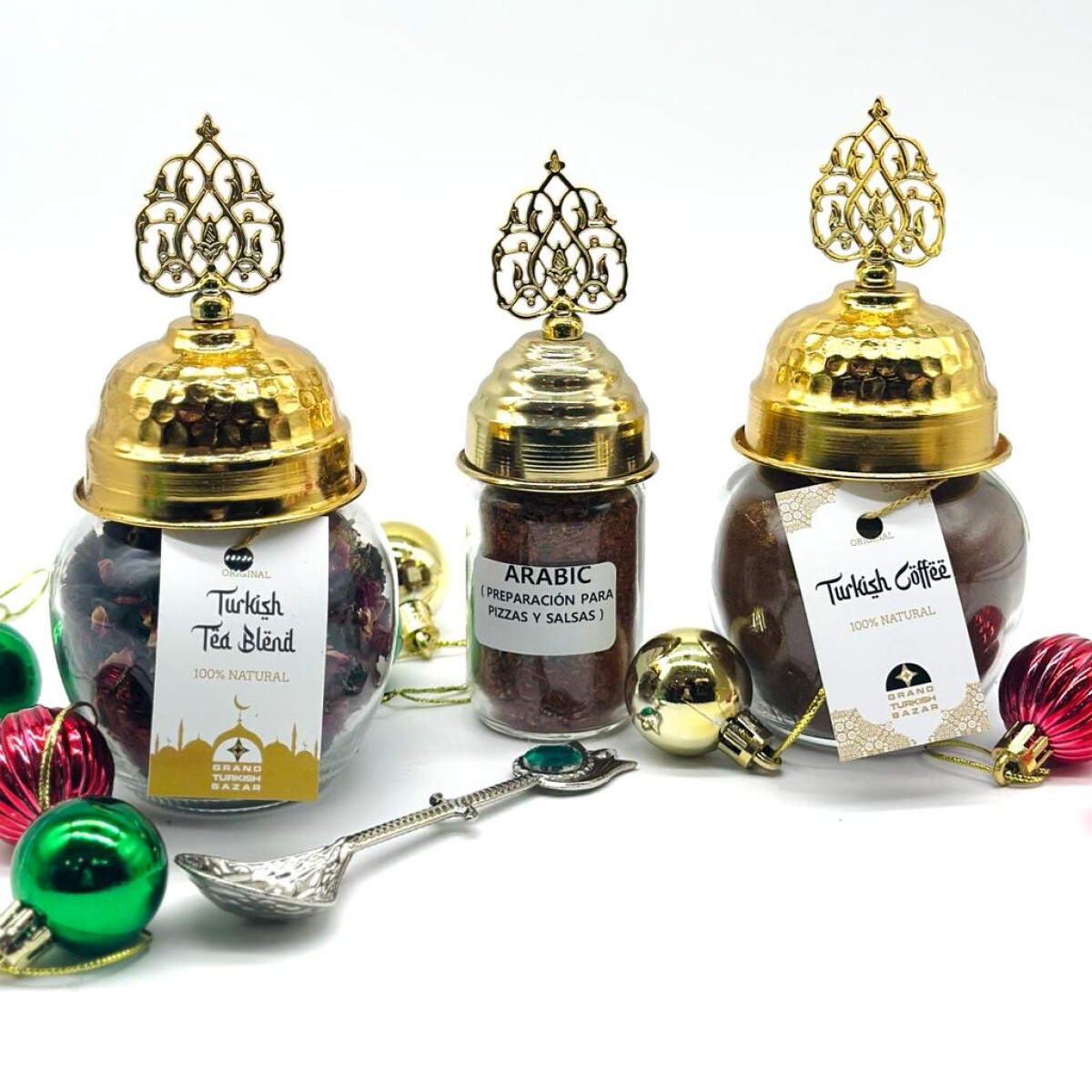Box de especia y blend de té y café 
