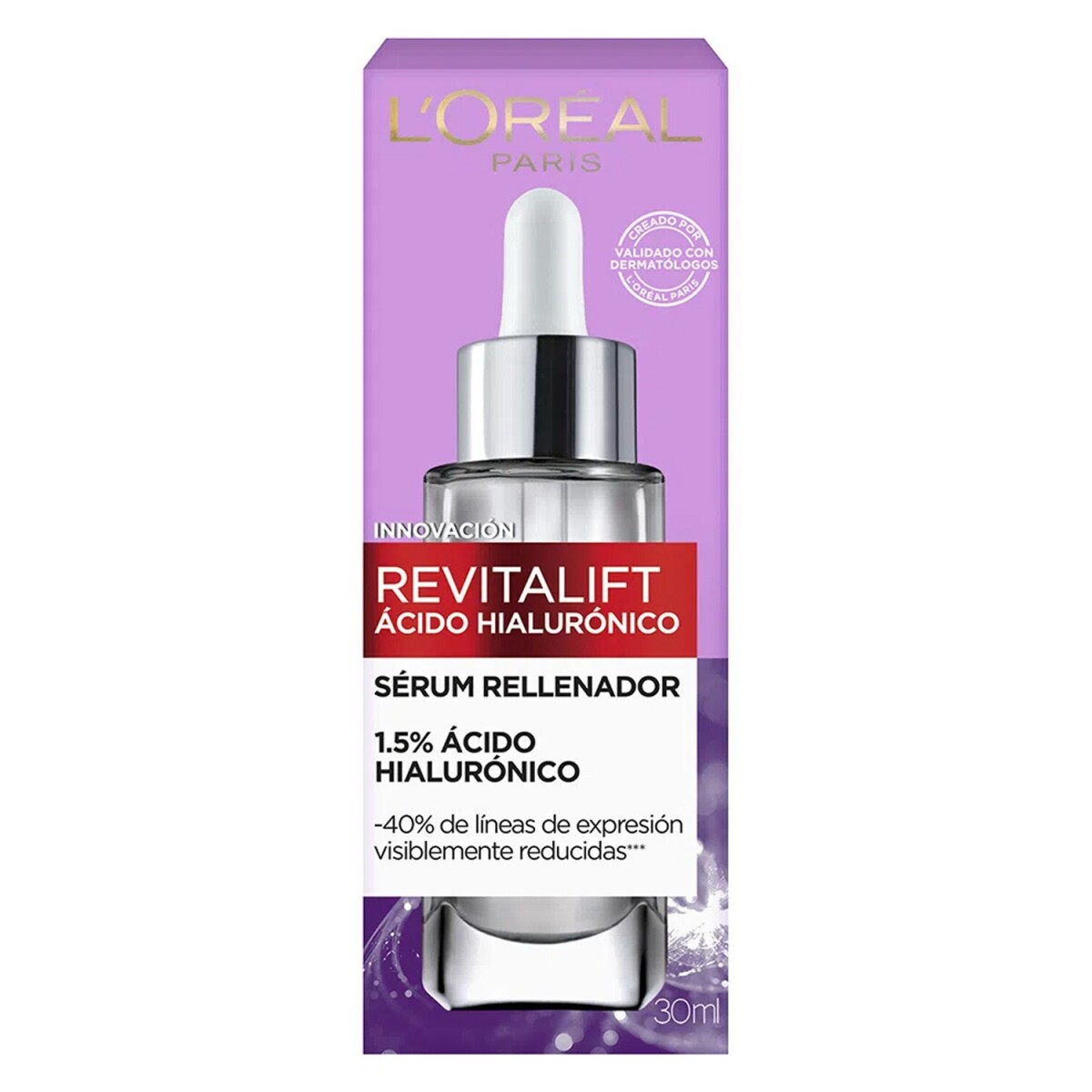 Sérum rellenador Loreal Revitalift ácido hialurónico 