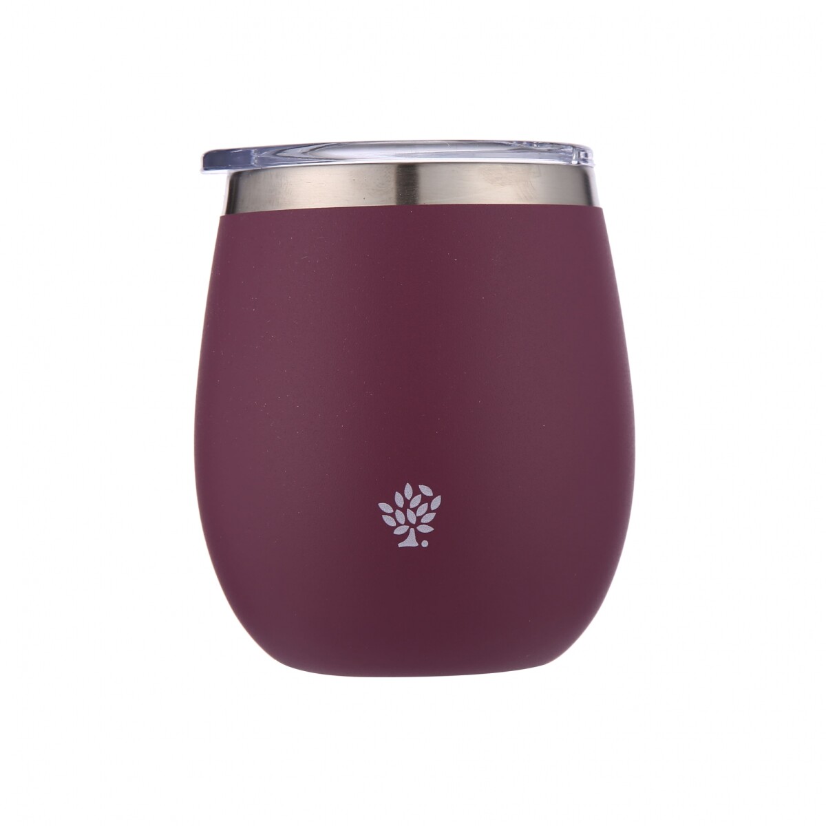 Mate Acero Inox. con Tapa - Uva 