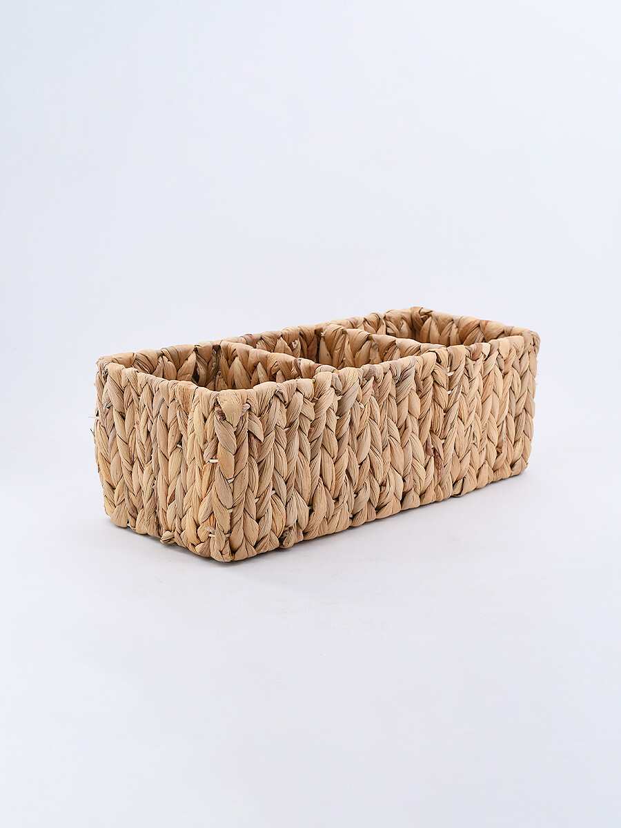 CESTA ORGANIZADORA CON REPARTICIONES - BEIGE 