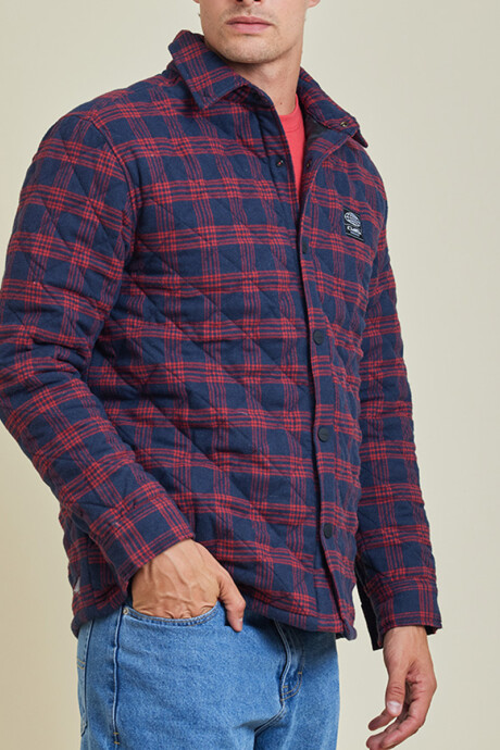 SOBRECAMISA FERGAL RUSTY Rojo
