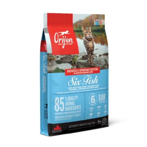 ORIJEN Six Fish Cat 4LB Orijen Six Fish Cat 4lb
