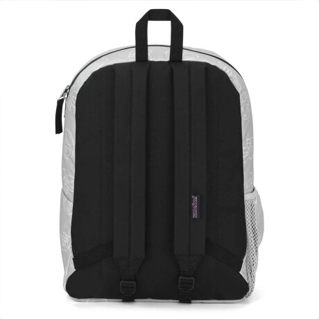 Mochila Jansport Cross Town 26 L Original Unisex Gris Con Figuras