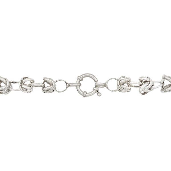 Cadena Bali- Plata 925 -Sin piedra-CD3238 Sinpiedra