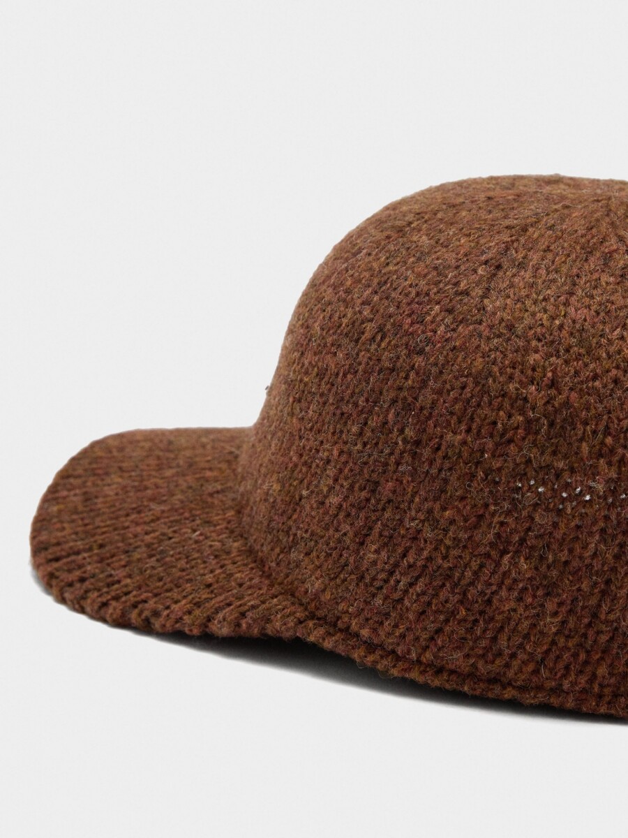 Gorra De Punto teja