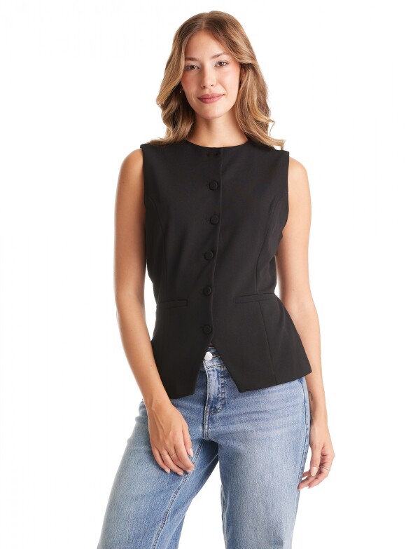 Chaleco Sastrero NEGRO