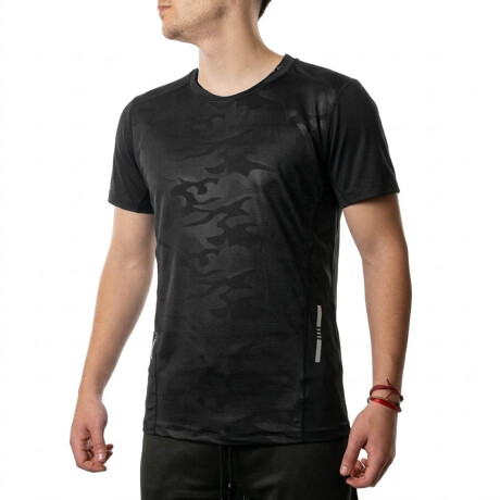 Set X3 Remeras Deportivas Para Entrenamiento Hombre Negro