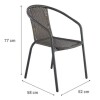 Mesa Vidrio Jardin 2 Sillas Pvc Similar Ratan Mesa Vidrio Jardin 2 Sillas Pvc Similar Ratan