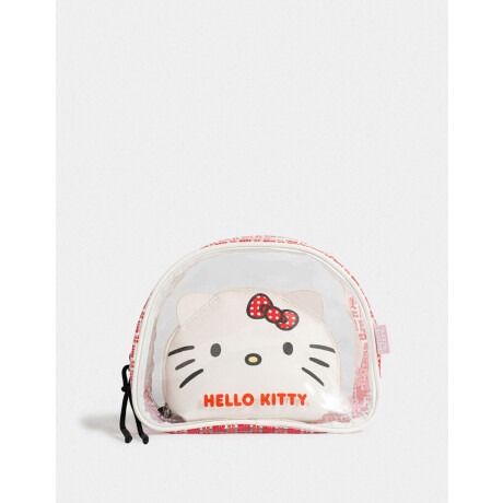 Set De Portacosméticos Hello Kitty Combinacion Multicolor