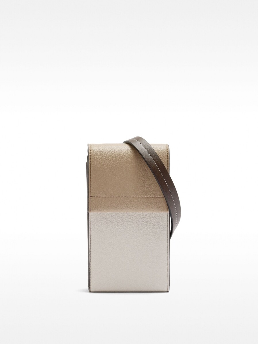 Bolsa Para Móvil Con Textura - blanco 