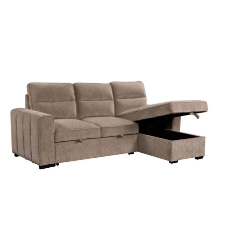 Rinconera Saona - Chaise intercambiable - Tela Microfibra 410 (Tostado)