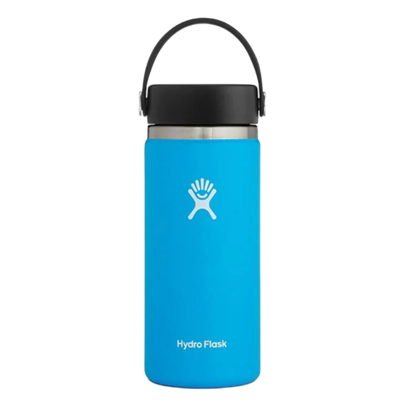Botella Hydro Flask 16 OZ Wide Mouth - Celeste Botella Hydro Flask 16 OZ Wide Mouth - Celeste