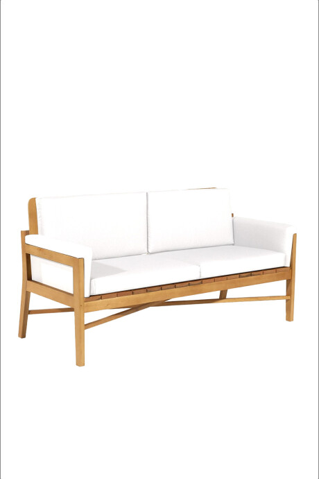 LACUNA SOFA SOFA LACUNA 2 LUGARES ACQUABLOCK CRUDO 156x70x79CM JATOBA