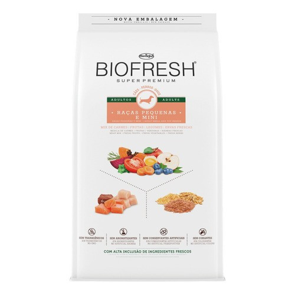 ALIMENTO PERROS BIOFRESH RAZAS PEQUEÑAS 3KG ALIMENTO PERROS BIOFRESH RAZAS PEQUEÑAS 3KG