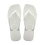 Sandalias Havaianas Slim Square Mujer Blanco