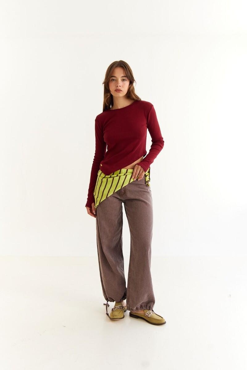 Pantalón Gia - Marrón 