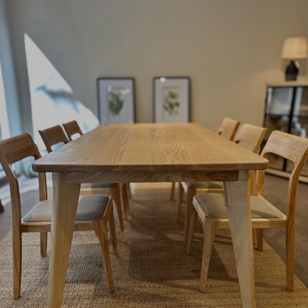 Mesa Modena de comedor 200 x 100cm en fresno (Por Pedido) Mesa Modena de comedor 200 x 100cm en fresno (Por Pedido)