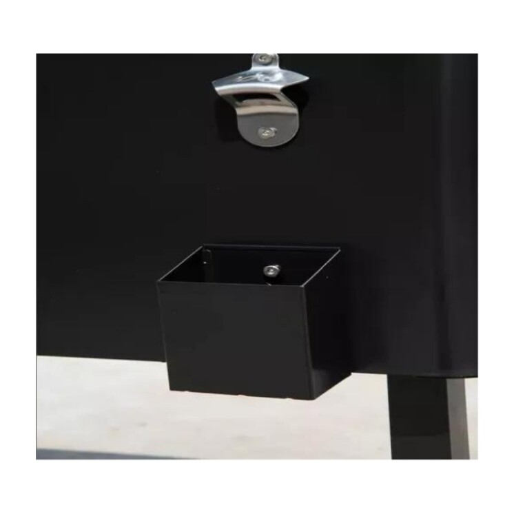 Conservadora Bar con ruedas 76L Negro