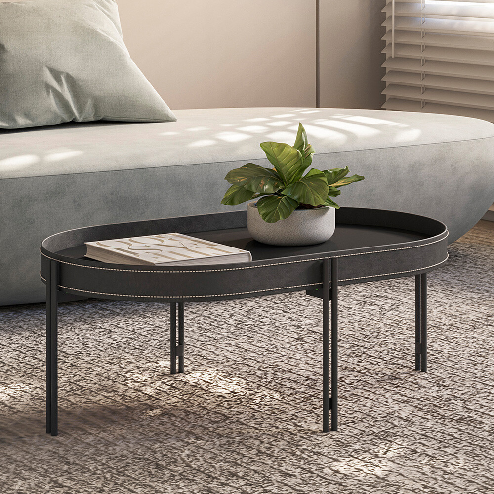 MESA DE CENTRO MÓNACO NEGRO TX Mesa De Centro Mónaco Negro Tx