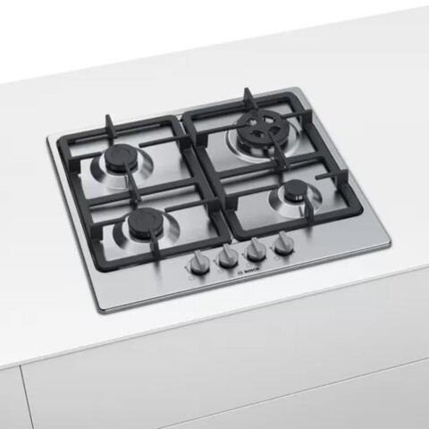 Placa a Gas Bosch 4h 60CM S4 PGH6B5B90 Placa a Gas Bosch 4h 60CM S4 PGH6B5B90